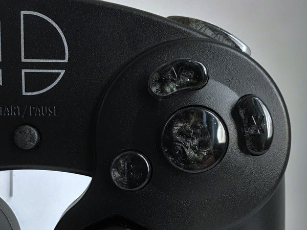 Black Custom Gamecube Controller Buttons Z