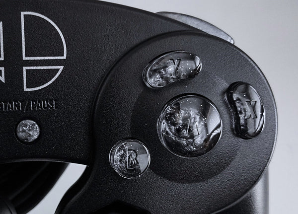 Gray Silver Custom Gamecube Controller Buttons Z