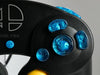 Blue Custom Gamecube Controller Buttons Z
