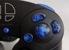 Blue Purple Navy Custom Gamecube Controller Buttons Z